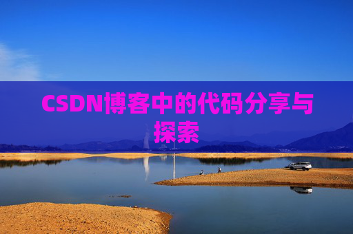 CSDN博客中的代码分享与探索